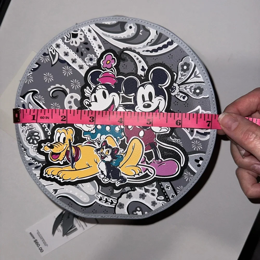 Vera Bradley Disney Mickey Mouse Whimsy Cosmetic Bag | Piccadilly Paisley | NWT